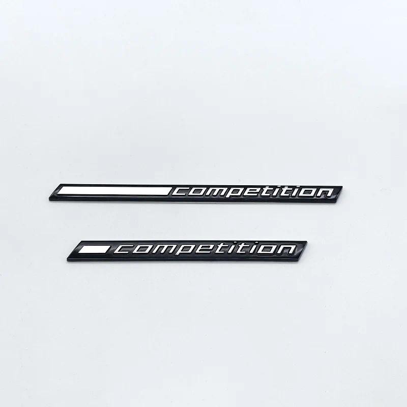 COMPETITION โลโก้รถสติกเกอร์ป้ายสัญลักษณ์ Trunk Decal สําหรับ BMW Thunder Edition M1 M2 M3 M4 M5 M6 