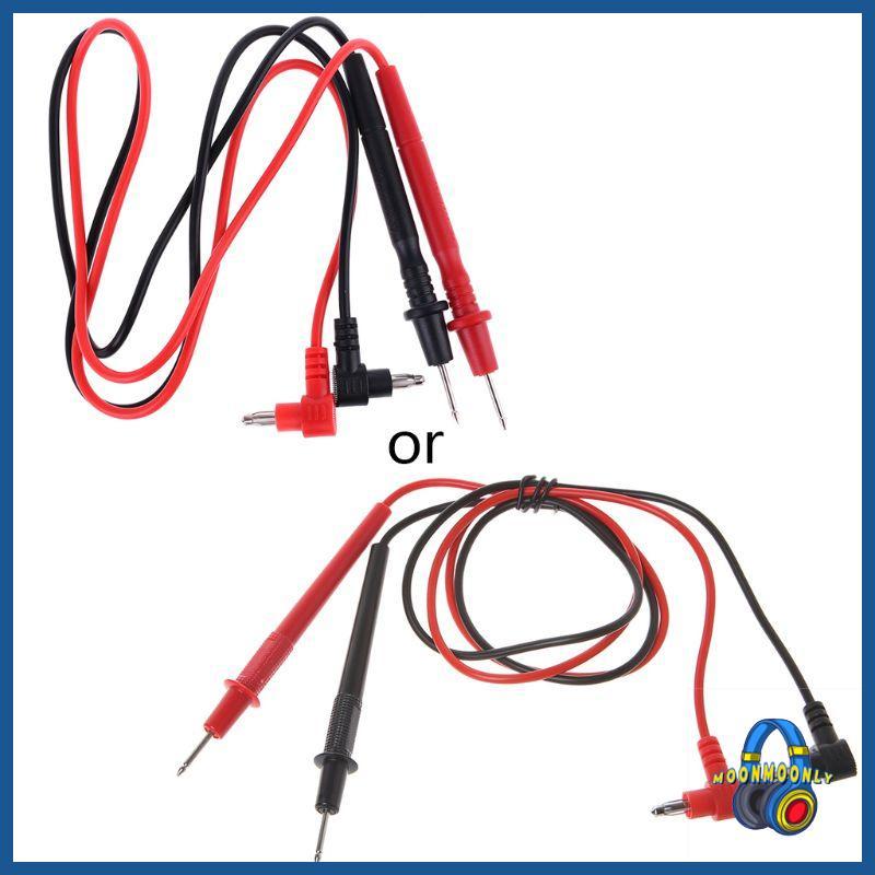 MOON Universal Probe Test Leads Pin สําหรับมัลติมิเตอร์ทดสอบการทดสอบไฟฟ้าทนทาน