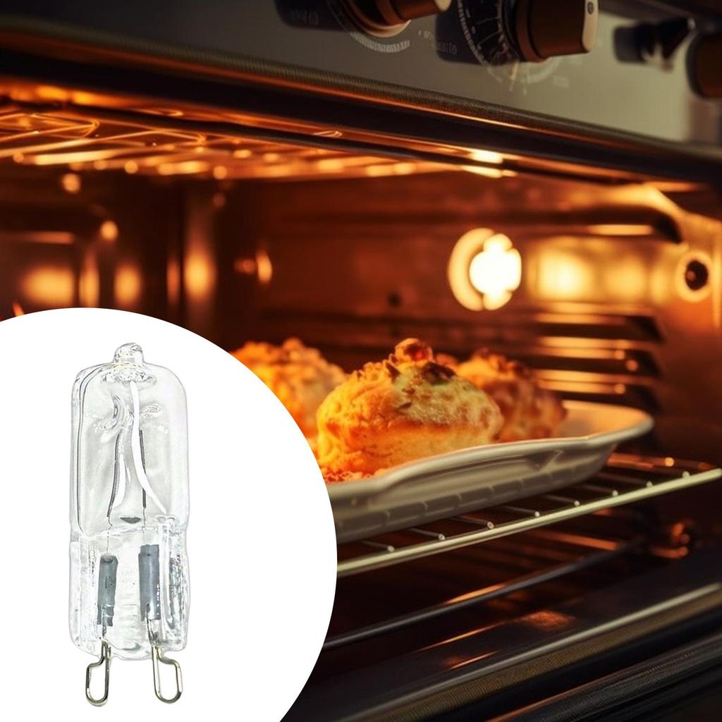 [arutoxalc] G9 หลอดไฟฮาโลเจน 40W,Versatile,ติดตั้งง่าย,เปลี่ยน,ประหยัดพลังงาน,Sturdy,G9 Bulb 2 Pin