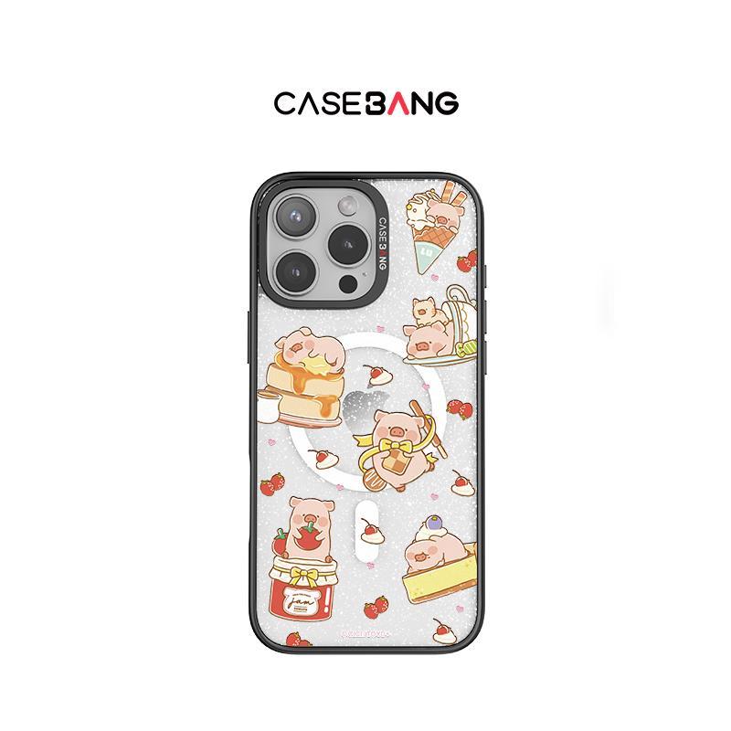 CASEBANG – Lulu the Piggy Moments Series เคสแม่เหล็ก ImagiSnap, เปลี่ยนกลับ, การป้องกันการตกของทหาร, เข้ากันได้กับ 15-17 ราคา ถูกที่สุด ดีลบีเคเค แกลเลอรีภาพที่ 6
