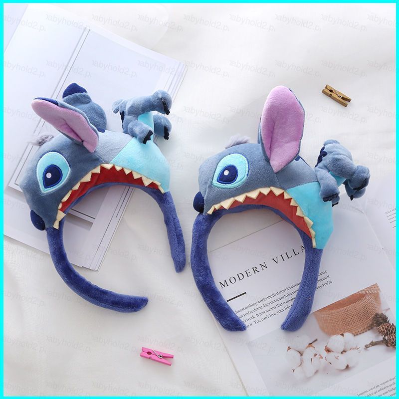 BY2 Stitch สายพวงมาลัยผมน่ารักแบบการ์ตูน พร้อมของเล่นเสริมแต่ง และของสะสม
