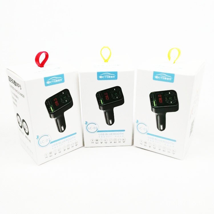 Fast Charge mp3 Car Player Music u Disk Charger มัลติฟังก์ชั่น Lossless Bluetooth Car Receiver คุณภา