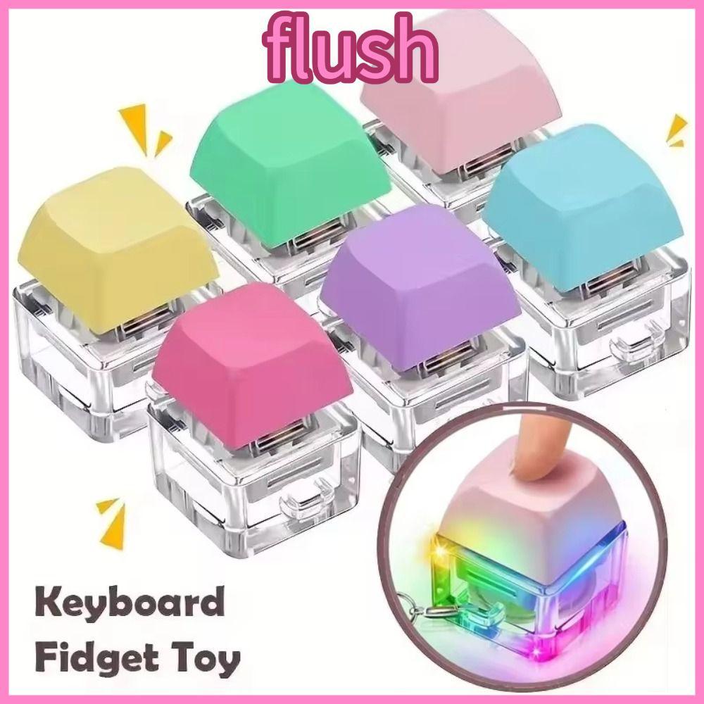 FLUSH พวงกุญแจคีย์บอร์ดพร้อมไฟ