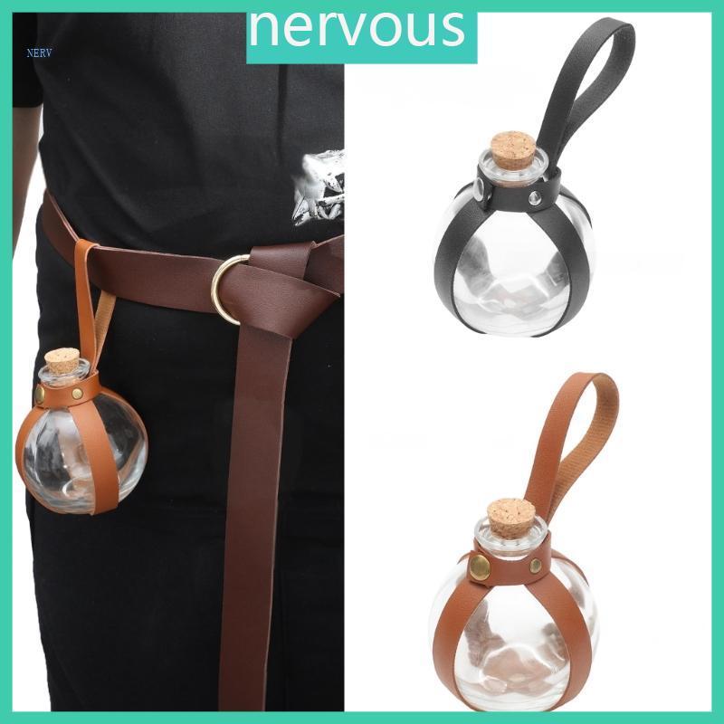 NERV Dark Magical Potion Bottle Medieval Halloween Wizard Bottle ที่วางขวดแก้ว