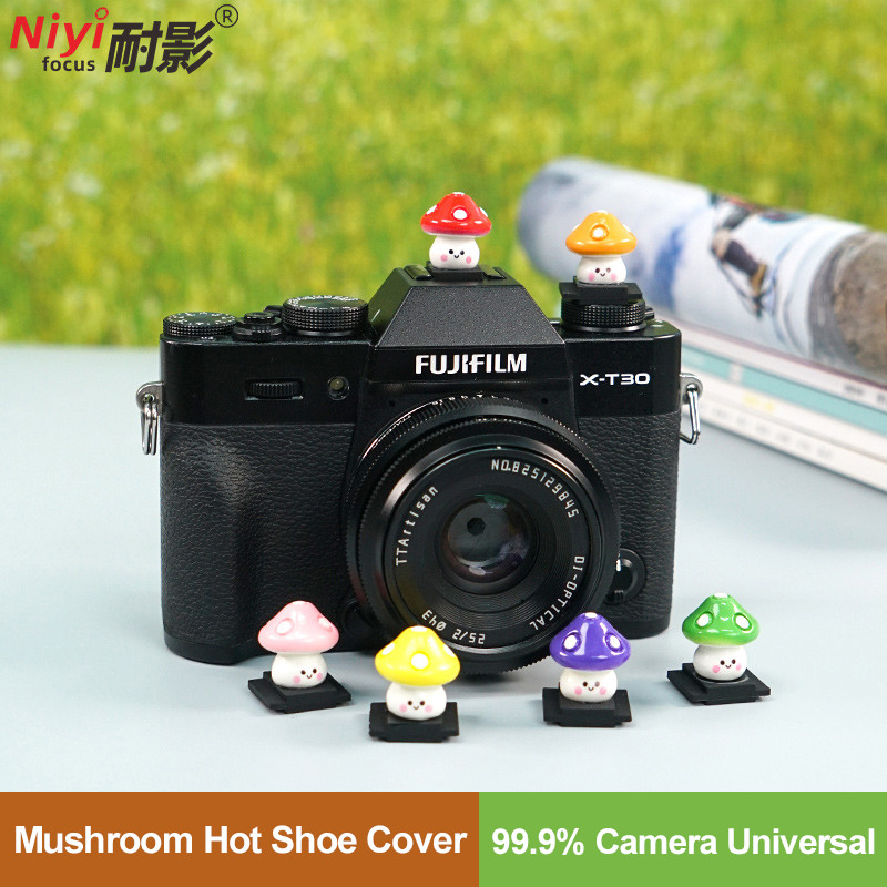 การ์ตูน Universal กล้องรองเท้าร้อนรองเท้าเย็นหมวกแฟลชสําหรับ canon g7x ricoh sony zv1f zve10 fuji xt50 xm5
