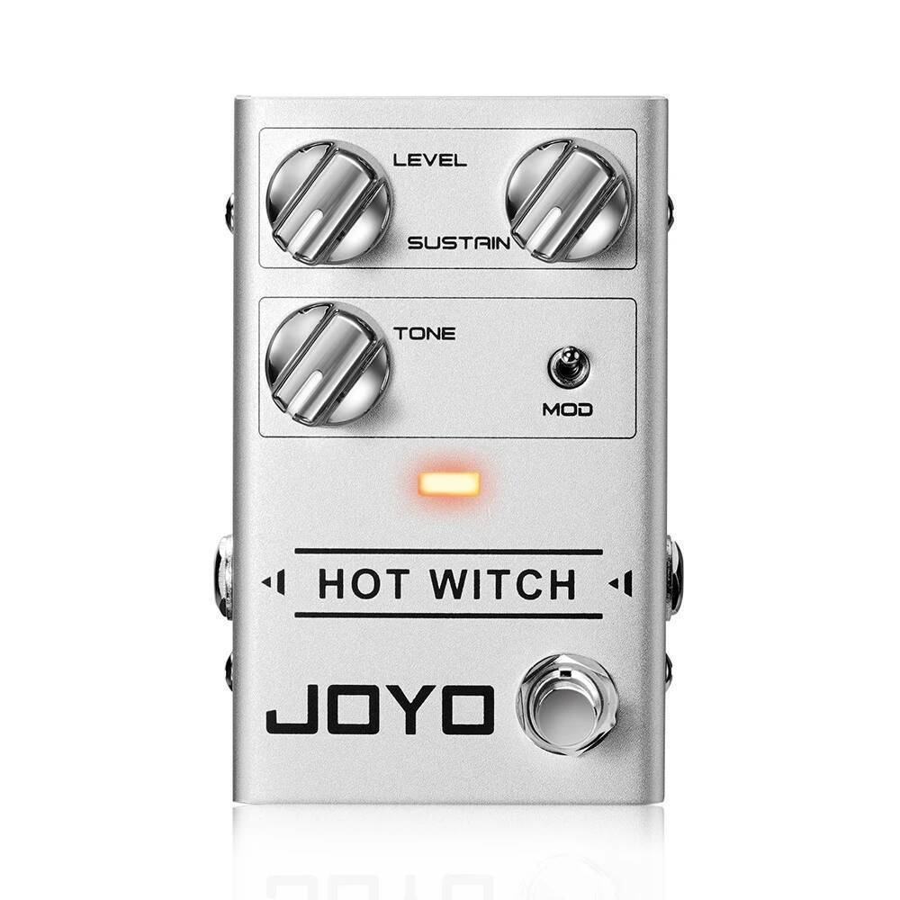 JOYO R-25 HOT WITCH Fuzz กีตาร์เหยียบ Retro & Modern โหมด Deep Lows Fuzz Effect Pedal สําหรับ Rhythm