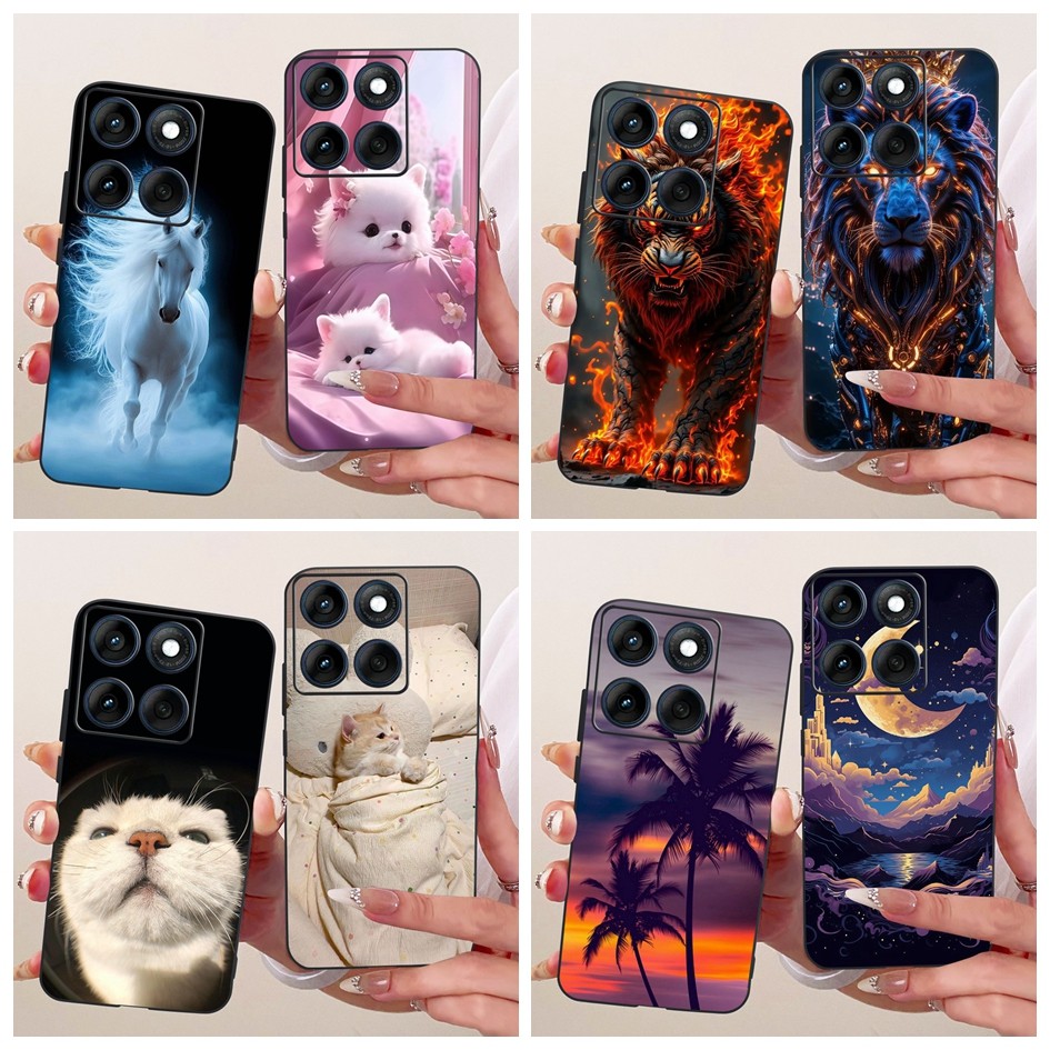 กันกระแทกสําหรับ Motorola Edge 60 / Edge 60 Fusion / Edge 60S ปลอก XT2503-4 XT2505-1 XT2505-4 Cool ก