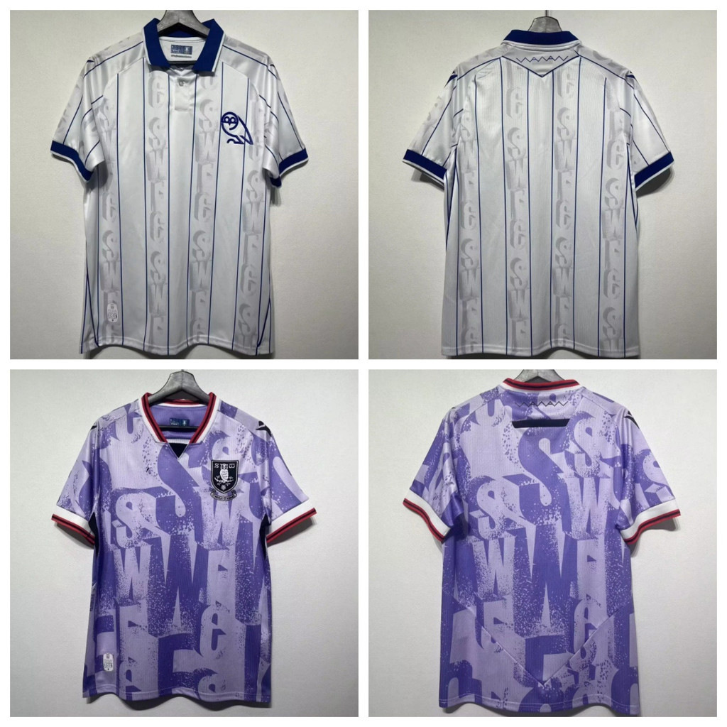 เสื้อยืดกีฬาฟุตบอล สำหรับคนชอบ Xie Wednesday Home Away