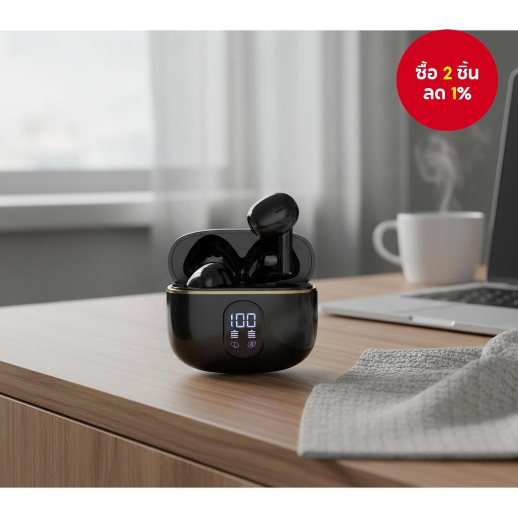 หูฟังบลูทูธ X87 Wireless TWS หูฟังแบบครึ่งหูสําหรับเล่นกีฬา พร้อมไมโครโฟน