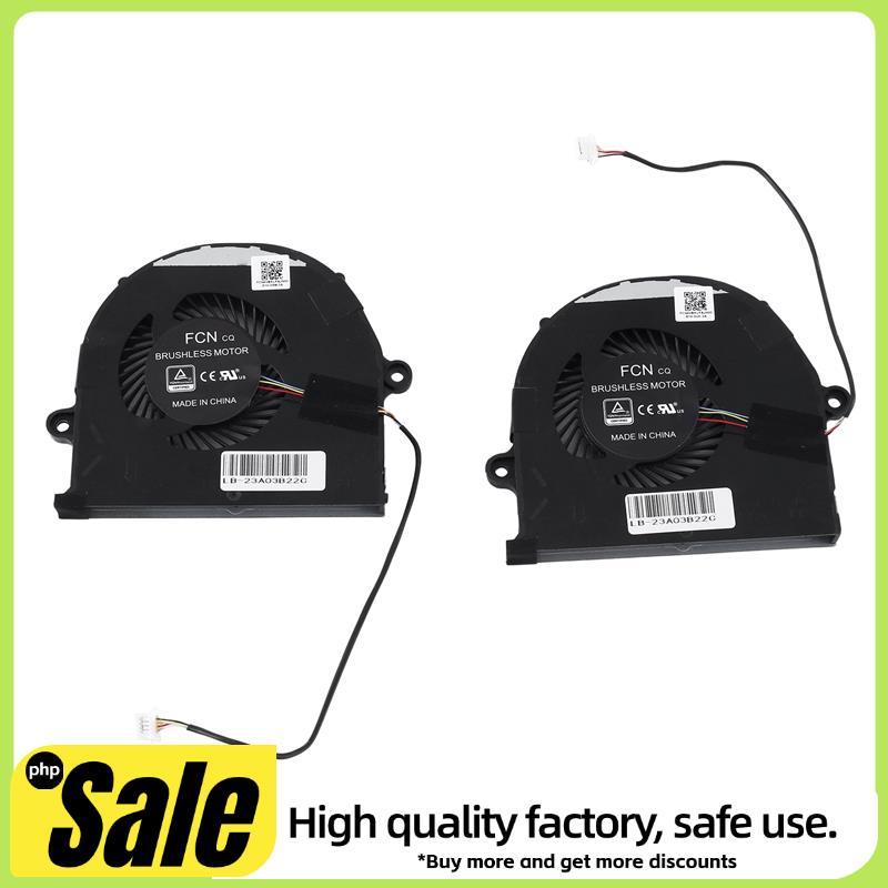 2 ชิ้น CPU + GPU พัดลมระบายความร้อนอุปกรณ์เสริมสําหรับ Strix GL503 GL503V GL503VD FX503VD FX503 5V