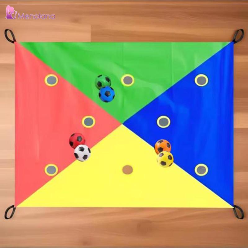 [Menolana] ผ้าใบกันน้ําหลุมการเรียนรู้สนุกเกมกลุ่มทีมกลางแจ้งพร้อมกิจกรรมออกกําลังกายลูกบอลสําหรับกิ