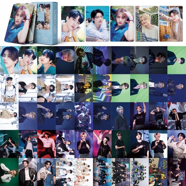 55 การ์ดเด็กจรจัดอยู่ใน STAY Photocards Fang Chan Lee Min Ho Seo Chang Bin Hwang Hyun Chen lomo
