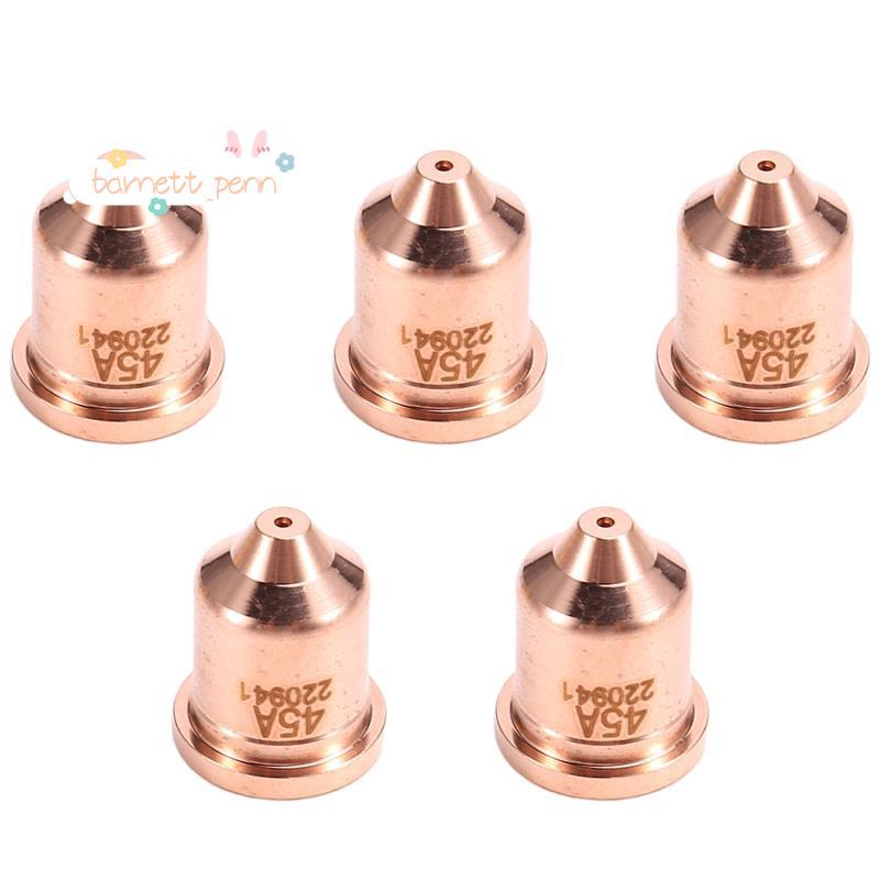 5ชิ้น 220941 เคล็ดลับหัวฉีด 45A Fit สําหรับ 45XP/65/85/105 วัสดุสิ้นเปลืองไฟฉายตัดพลาสม่า
