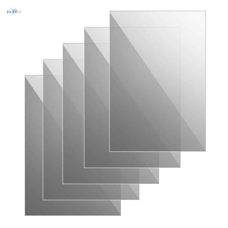 Linear Polarizer Film LCD/LED Polarized Filter Polarizing Film Sheet for Polarization Photograph 5PC