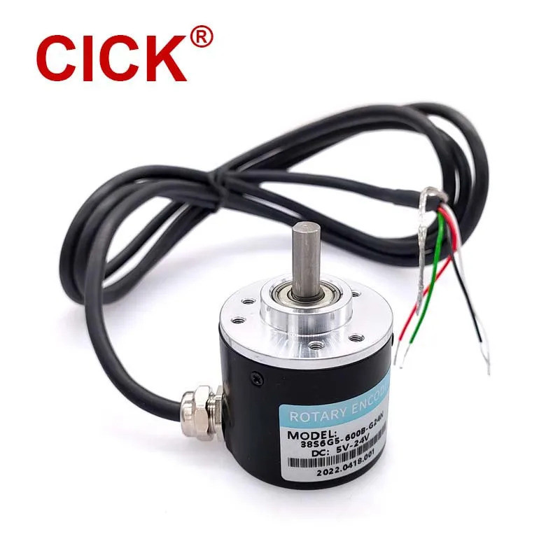 Photoelectric Incremental Rotary Encoder 38S6G5-B-G24N 50/100/200/360/400/500/600PPR AB 2 เฟส DC5-24