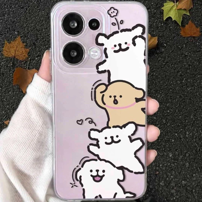 สายน่ารักสุนัขเคสโทรศัพท์สําหรับVivo X21 UD X21i X21S X20 Plus X9 Pro X9S Plus T3 Pro T4X T2X T2 T1 