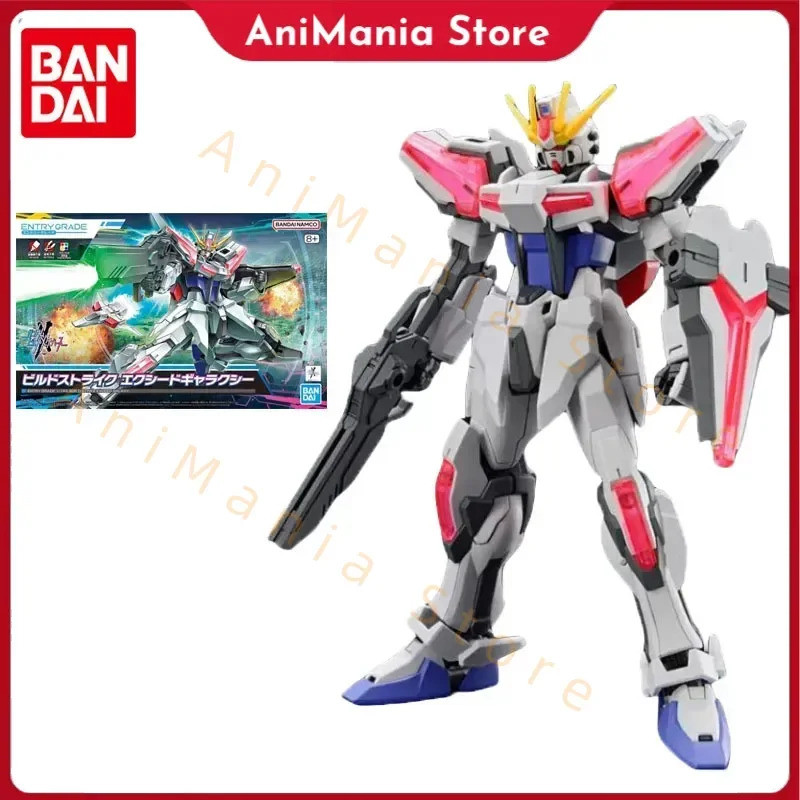 Bandai กันดั้มโมเดลฟิกเกอร์ Eg Build Strike Exceed Galaxy Gunpla รุ่น Action Figure ของเล่นเด็ก