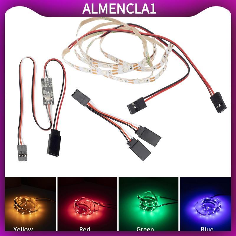 [Almencla1] LED Strip สําหรับ AR Wing เครื่องบินคงที่ Flying Drone อุปกรณ์เสริมรุ่นสีฟ้า