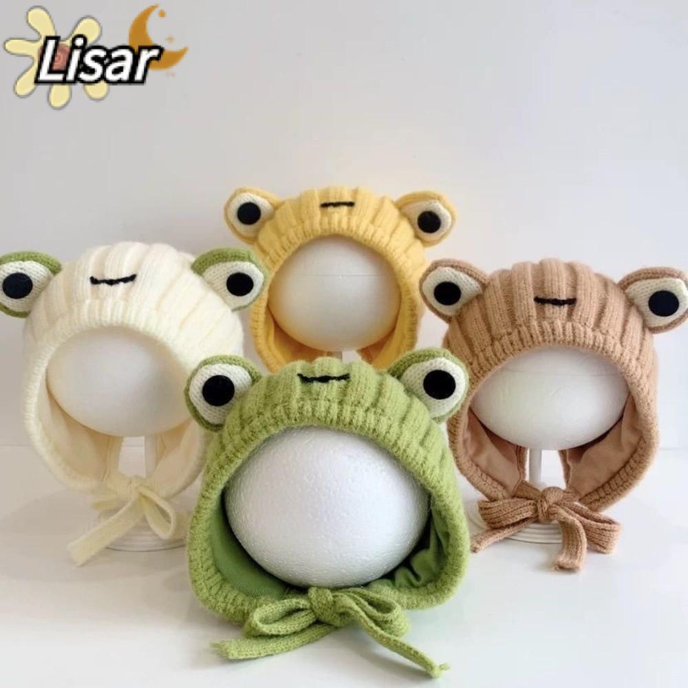 LISAR Pullover Cap, Coldproof Warm Ear Protection Hat,Windproof Cute Frog Balaclava 0-3Y