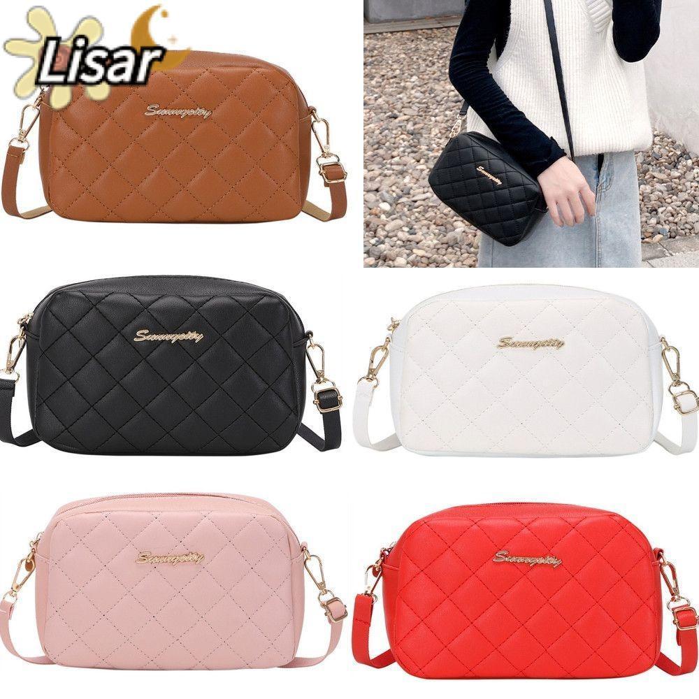 LISAR กระเป๋าคล้องไหล่สำหรับผู้หญิง แบบ.Chain มีสายโซ่ พกพาสะดวกและมีสไตล์