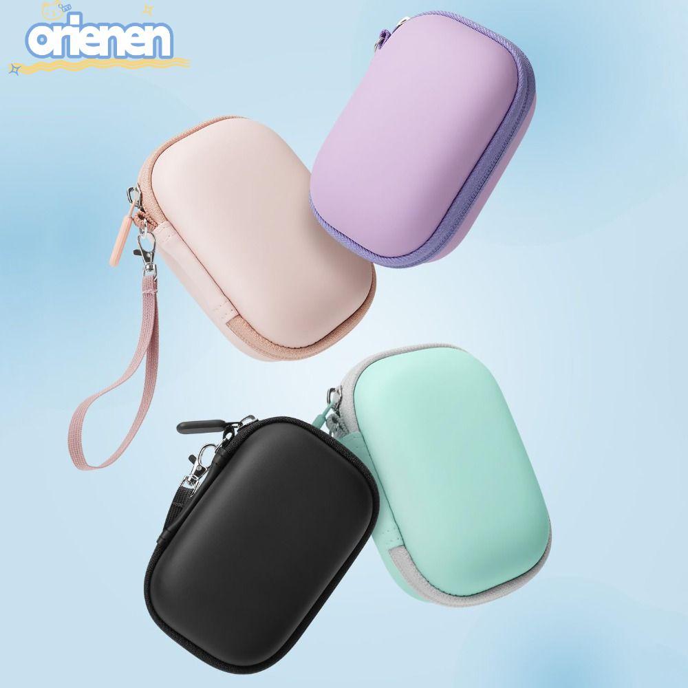 ORIEN ที่เก็บกล้อง, EVA Shell กันกระแทกกระเป๋าเดินทาง,แบบพกพากันน้ําน่ารักตุ๊กตา Padding SD Card Sto