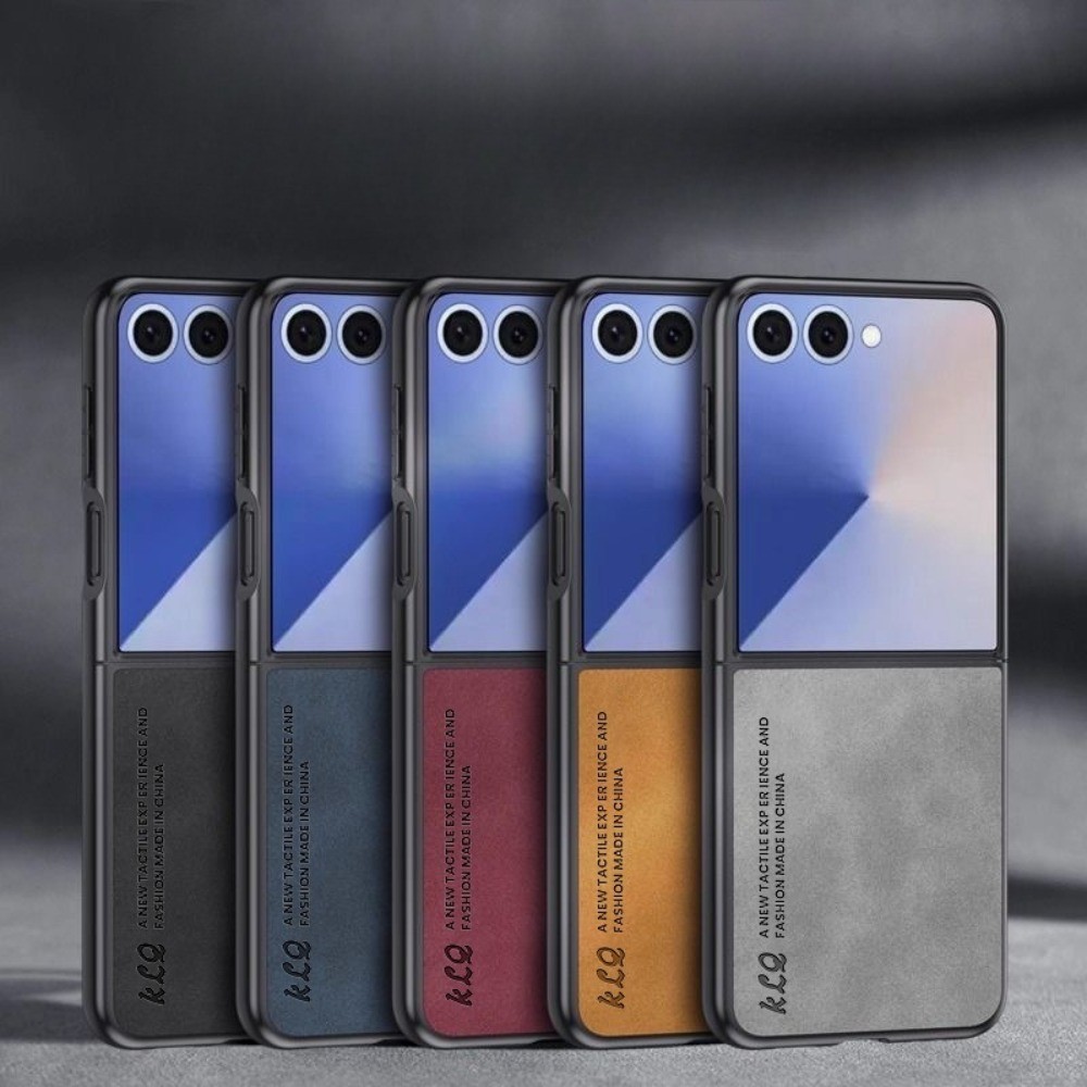 หรูหราSheepskin หนังสําหรับ Samsung Galaxy Z Flip6 Galaxy Z Flip7 นุ่มกันกระแทกปกหลังสําหรับ SM-F741