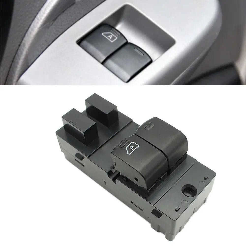 สวิตช์ยกกระจกไฟฟ้าด้านหน้าซ้ายสําหรับ Nissan NV200 HR16DE 1.6L L4 2009 2010 2015 25401-JX30A