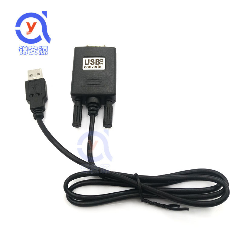 สายแปลงอินเทอร์เฟซ USB เป็น RS232 USB2.0 TORS232 อินเทอร์เฟซ 9 พิน