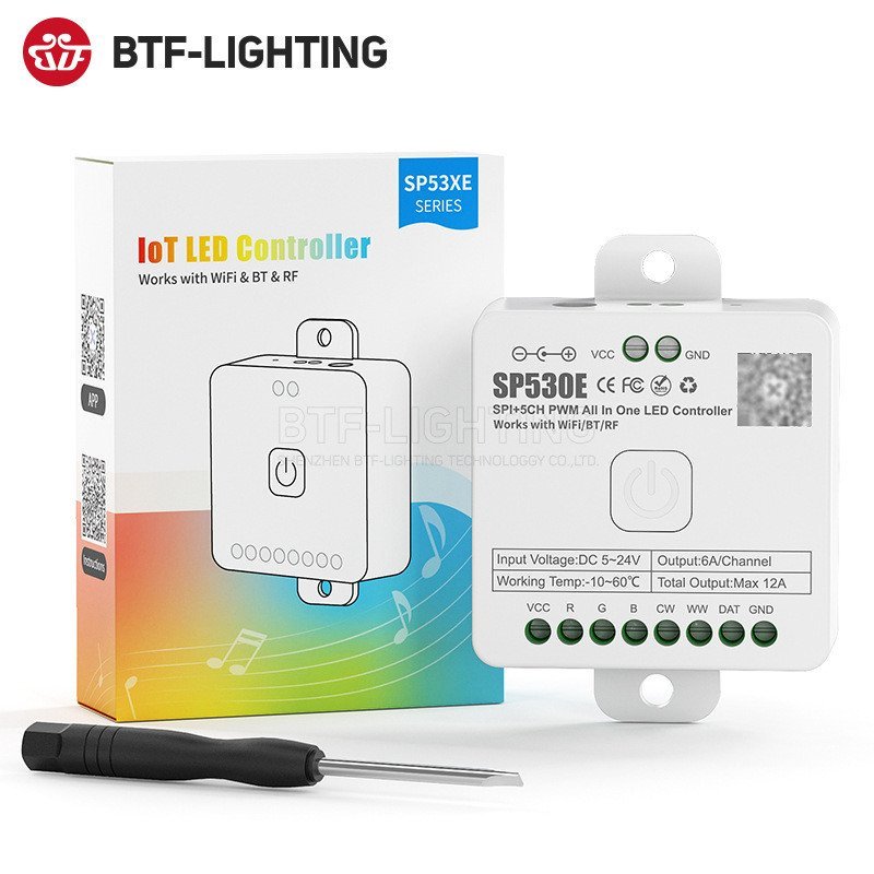 Full Color APP Series SP105E/107/E108E/110E/501/601Ewifi Music Controller