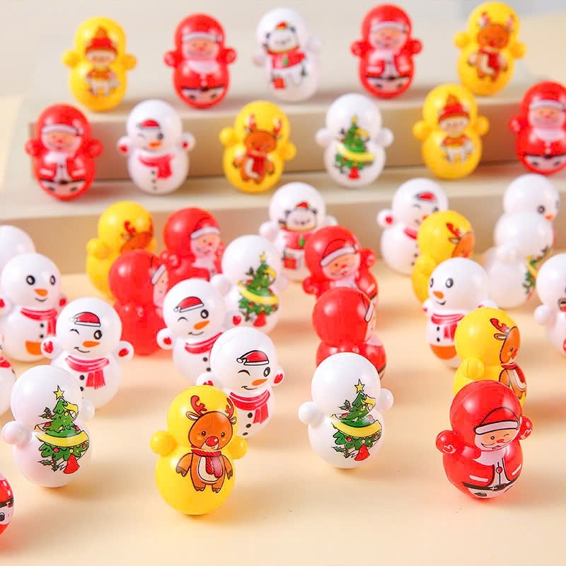 แก้วน้ําคริสต์มาสขนาดเล็ก 10 ชิ้น – ของขวัญนักเรียนน่ารัก