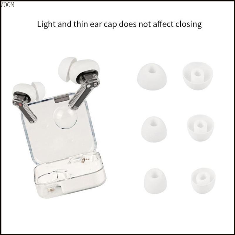 MOON สําหรับ Nothing Ear 2 1 หูฟังกันฝุ่น Eartips Pad กันน้ํา