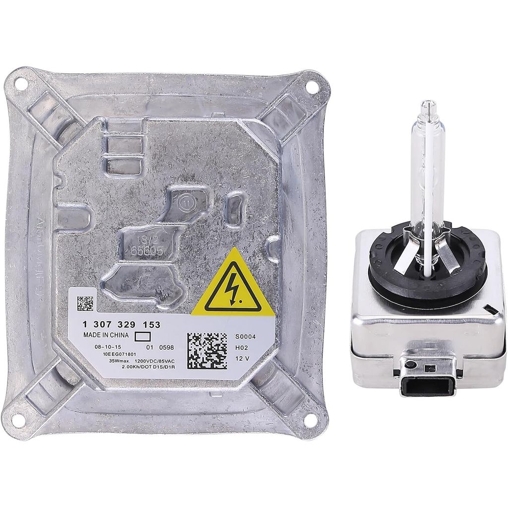บัลลาสต์ไฟหน้า Xenon HID พร้อมหลอดไฟสําหรับ Cadillac DTS 2006-2011 R8 TT โมดูลหน่วยควบคุม 25806714 F