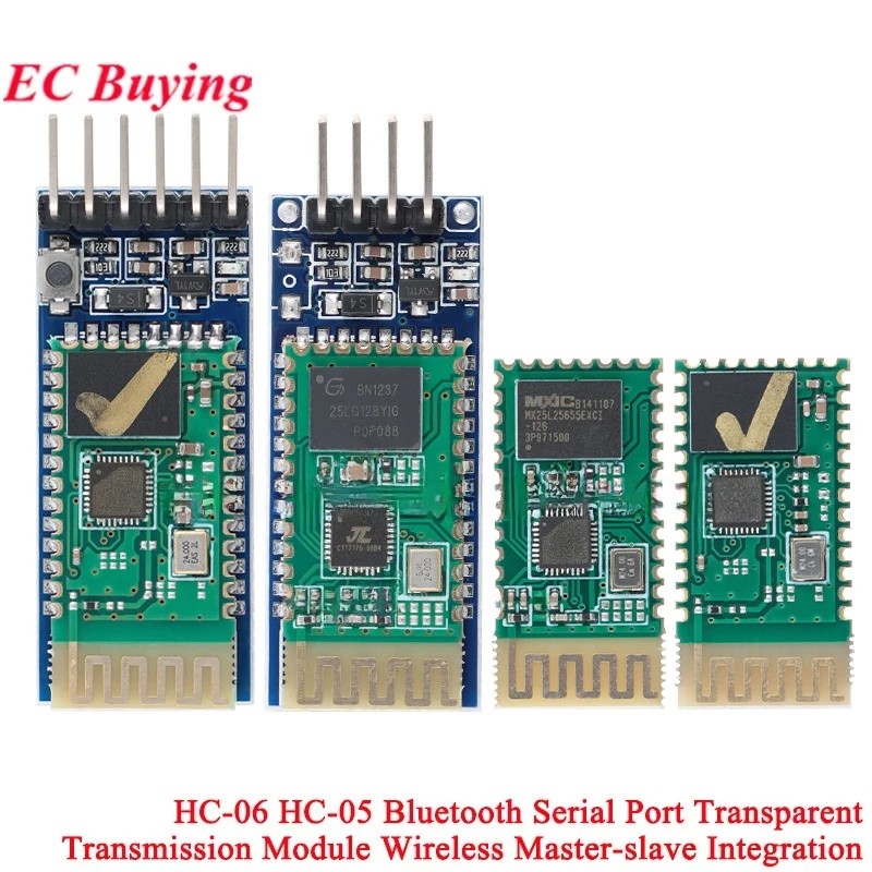 1-5 ชิ้น HC-05 HC-06 RF ไร้สาย BT Bluetooth-compat Transceiver Master-slave Integration โมดูล HC05/H