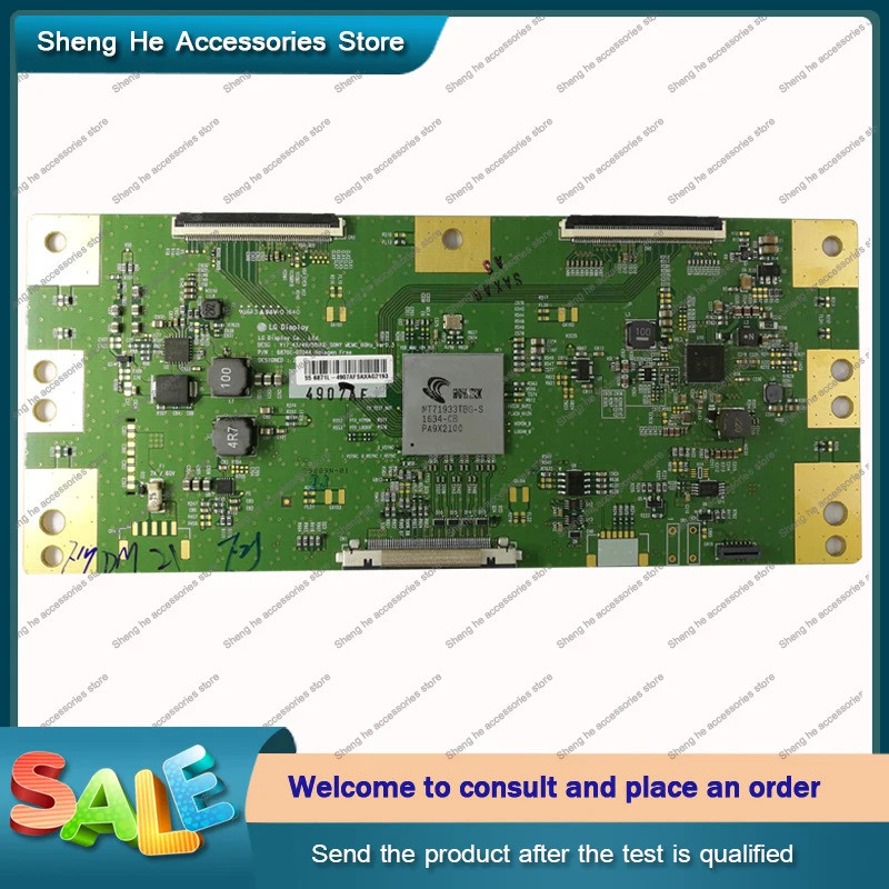 6870C-0704A original V17_43/49/55UHD 6870C-0704A logic board สําหรับ SONY KD-55X8000E KD-49X7500E