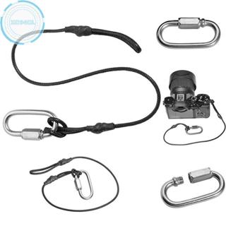 Xo94ol กล้อง Tether สายรัดนิรภัยอุปกรณ์เสริมกล้อง Quick สายร…
