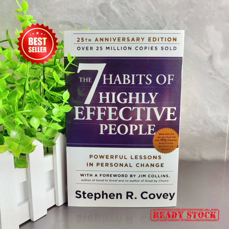The 7 Habits Of ที่มีประสิทธิภาพสูงโดย Coopy หนังสือนวนิยายภาษาอังกฤษ Stephen R