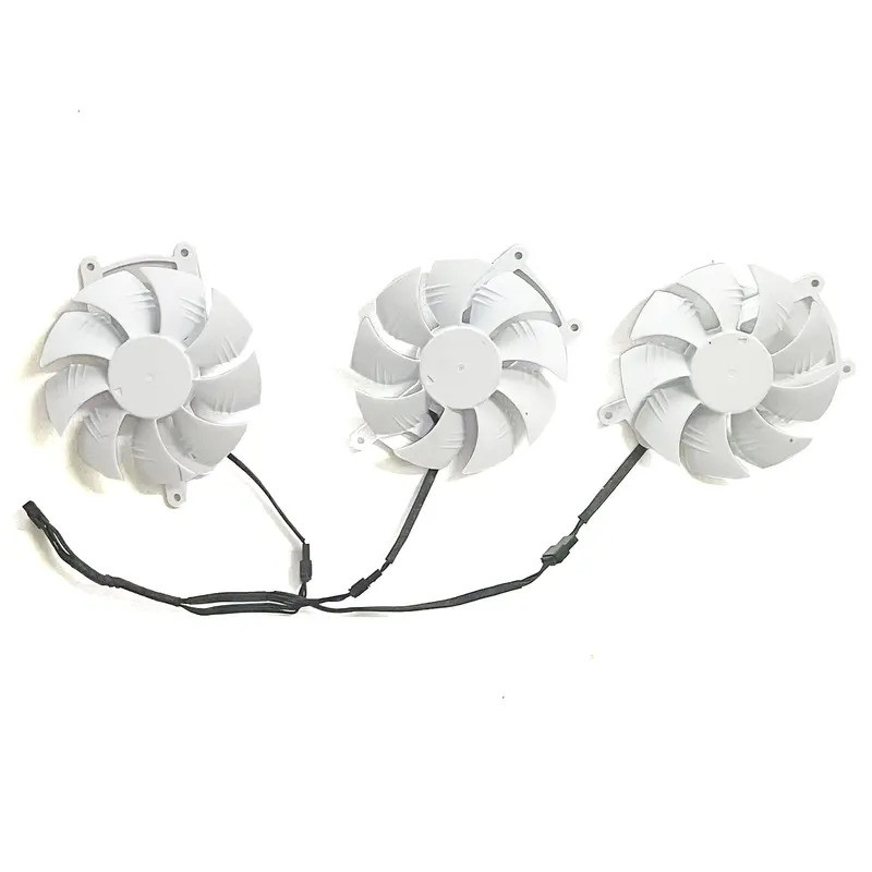 6PIN 87 มม.GFY09015H12SPB PLA09215S12H RTX4070 TI GPU พัดลมสําหรับ GIGABYTE GeForce RTX4070 Ti AERO 