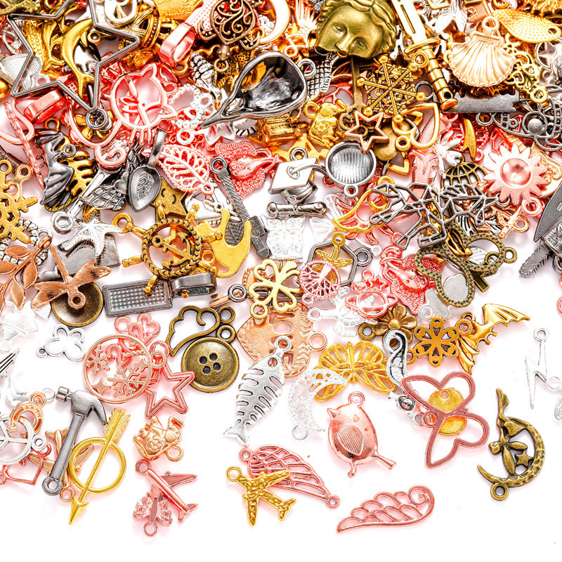 อุปกรณ์เครื่องประดับ DIY สำหรับสร้อยคอและสร้อยข้อมือ พร้อมวัสดุเสริม U08210.15 HR1C