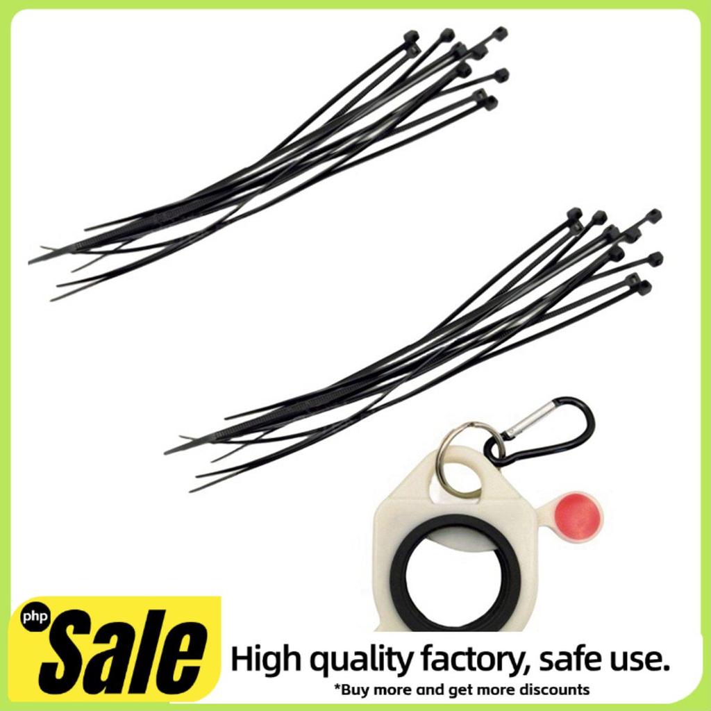 Zip Ties Holder Keeper สําหรับสายไฟแบบพกพาฮาร์ดแวร์เครื่องมือเก็บเรืองแสงใน Dark Zip Tie Organizer