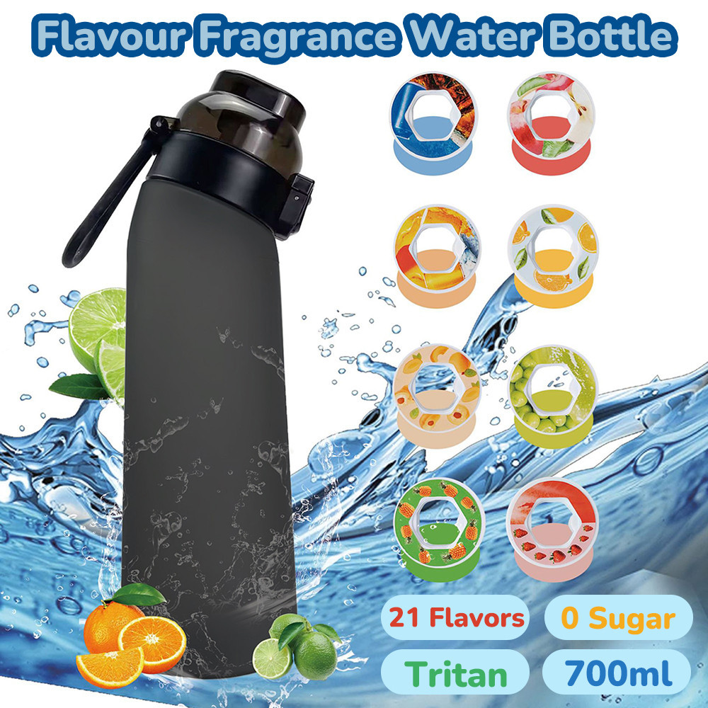ขวดน้ำ Air Up 700ml ขวดน้ำปรุงรส กลิ่นผลไม้ เปลี่ยนกลิ่นได้ ใช้วงหอมเกรดอาหาร วัสดุ Tritan ปลอดภัย BPA Free