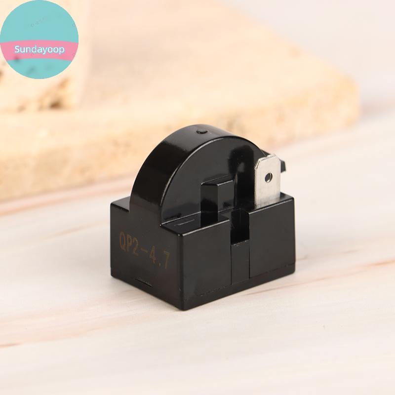 Sund QP2-4.7 PTC Starter Relay 1 Pin ตู้เย็นรีเลย์และ 6750C-0005P ตู้เย็น Overload Protector TH