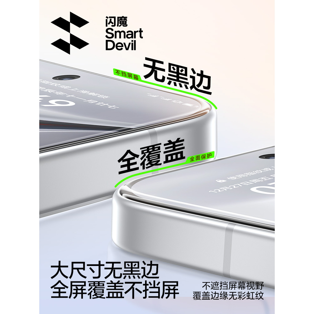Flash Magic เหมาะสําหรับ iQOO 15 ฟิล์มนิรภัย iqoo13 ฟิล์มโทรศัพท์มือถือสไตล์ใหม่ iqoo15 ครอบคลุมเต็ม