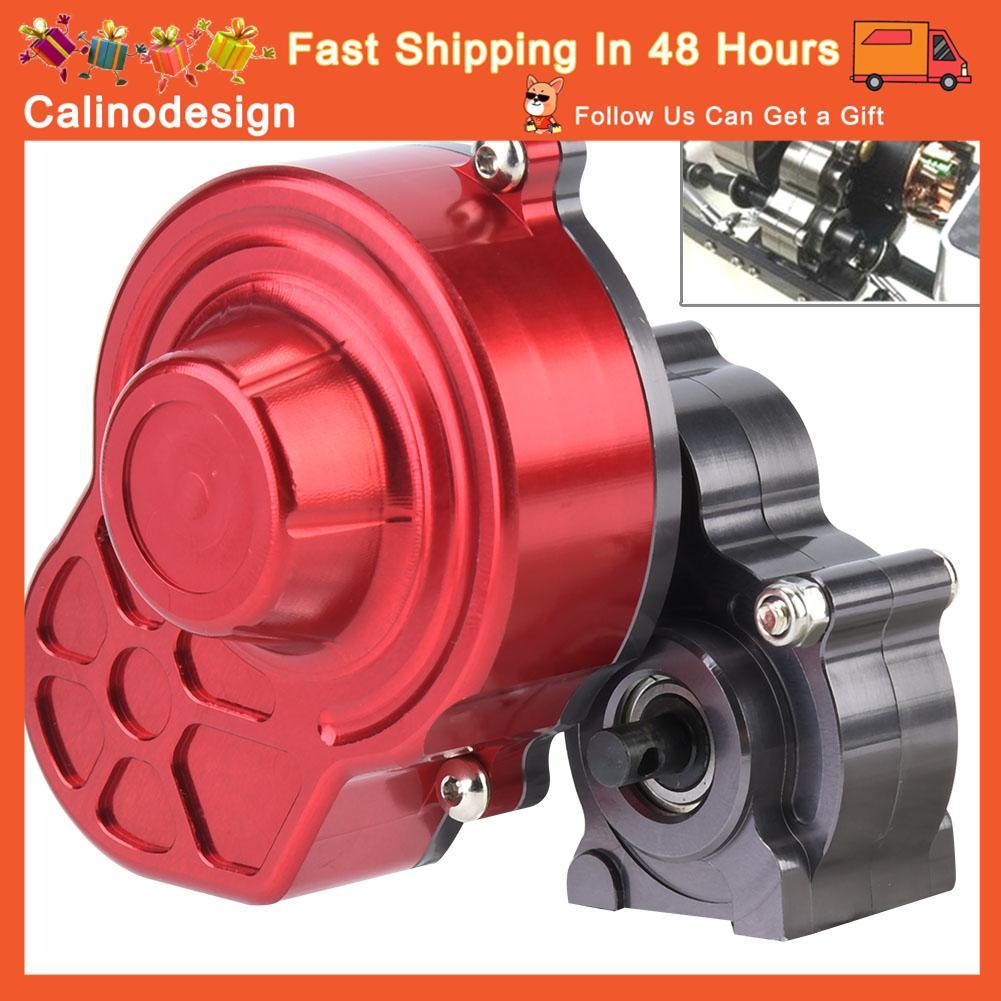 Calinodesign Calinodesign Keenso RC เกียร์กรณีเกียร์โลหะกล่องเกียร์กลางพร้อมโลหะผสมประกอบ Part SCX10