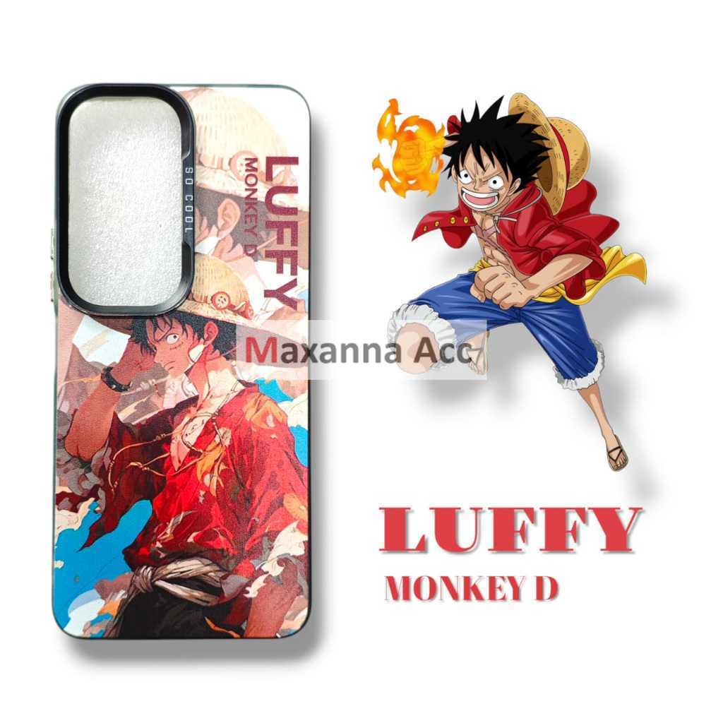 [MAXNA] [ Infinix Note 40 / Infinix 40 Pro ] เคส IMD ลายลูฟี่และโซโลอนิเมะวันพีซ