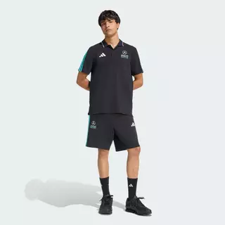 adidas Motorsport เสื้อโปโล MERCEDES - AMG PETRONAS FORMULA 1 TEAM DNA ผู้ชาย สีดำ KE8165