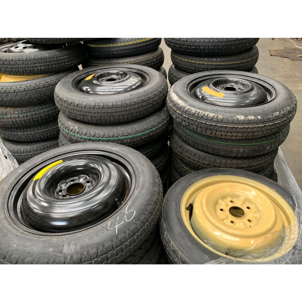 ล้ออะไหล่ มือสองญี่ปุ่น ล้ออะไหล่บาง4 5 รู 100 114 ขอบ15 16 17 made in japan