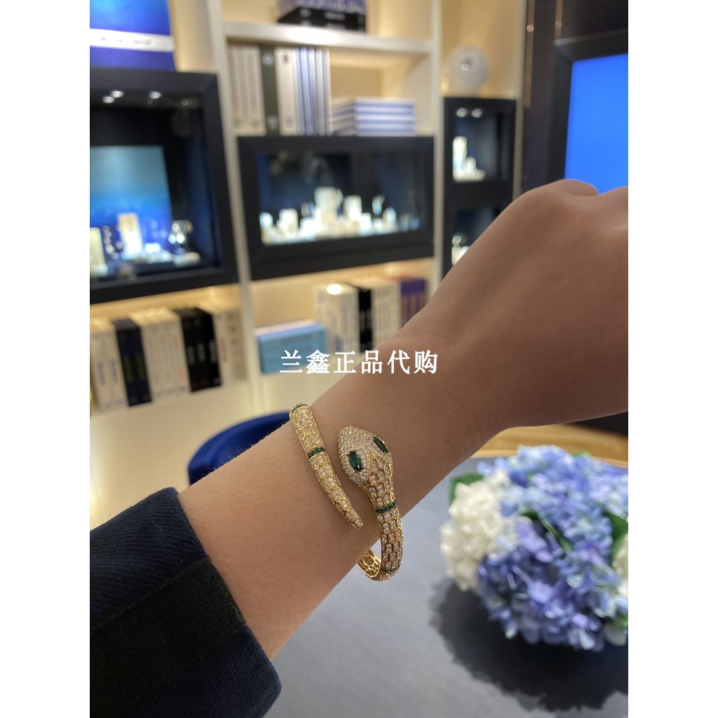 Apm Monaco สเนคโอเพ่นแหวนข้อมือ เงินสเตอร์ลิง 925 ดีไซน์เฉพาะตัว