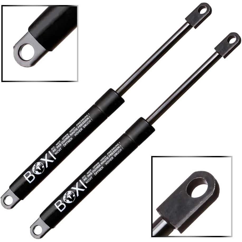 BOXI 2pcs Universal Lift Supports Struts Dampers Extended Length 10 Inches Compressed Length 6.75 In