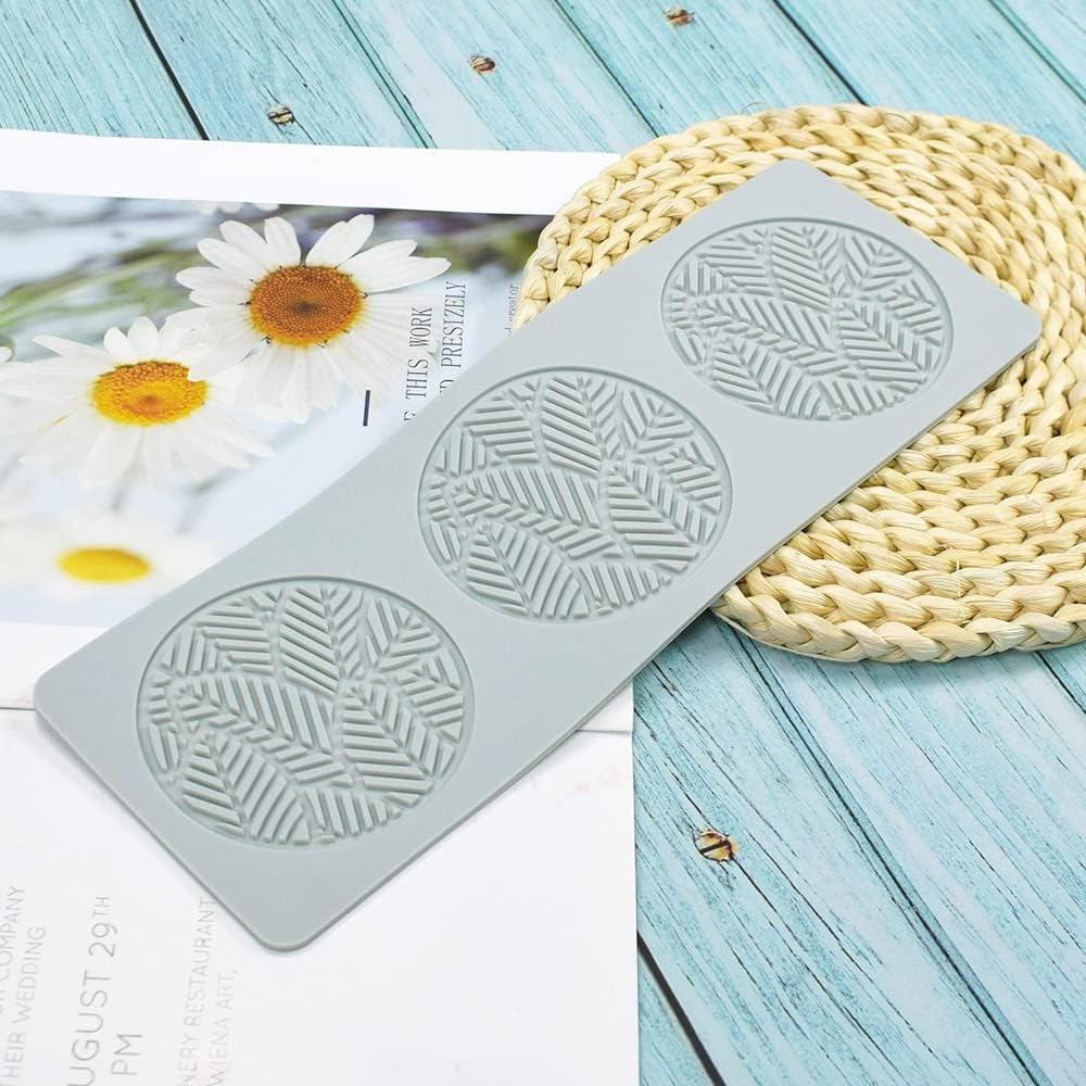 TUKE Hollow Tree Leaves Silicone Mold Fern Leaf Pteridophyte DIY Chocolate Candy Fondant 3D Lotus Ca