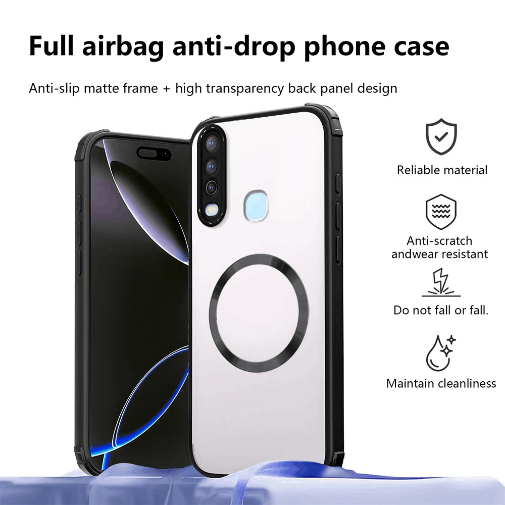 สําหรับ VIVO 1916 1906 1901 1902 1904 1940 V1901 V1902 V1928A V1901A Hard Clear อะคริลิคโลหะแม่เหล็ก